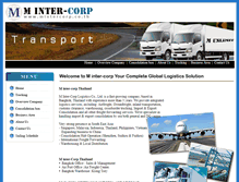 Tablet Screenshot of mintercorp.co.th